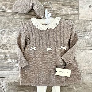 NWT Max Studio Infant Knit Dress